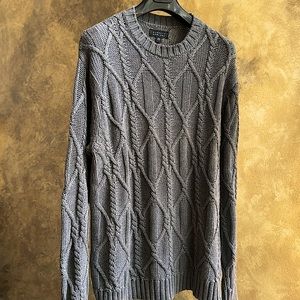Barneys New York Cable knit sweater 100% cotton